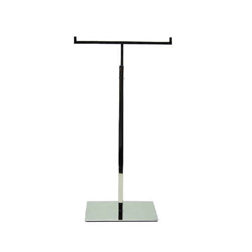 Custom Handbag Stand | Purse Holder | Clutch Display Whosale- SOONXIN 20 Chrome T-Bar Purse Bag Stands