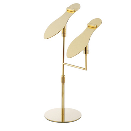 Metal Shoe Riser | Display Fixture | Footwear Organizer - SOONXIN 18 Modern Design Boutique Steel Shoe Prop Risers