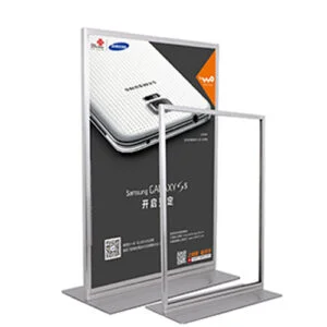 Double Sided Poster Stands Free Standing Glossy Finished​