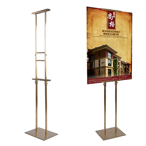 Metal Poster Stands | Freestanding Graphic Displays Wholesaler-SOONXIN 14 Vertical Literature Propaganda Rack