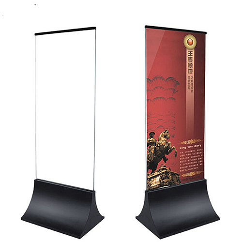 Metal Poster Stands | Freestanding Graphic Displays Wholesaler-SOONXIN 21 Hotel Lobby Freestanding Large Bill Board