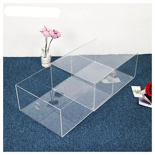 clear acrylic pot lid display stand collectors display cabinet 