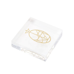 UV Printing Acrylic Logo Blocks | Signs & Branding Manufacturer 30 Custom Clear Laster Cutting Lucite Block