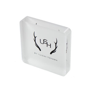 UV Printing Acrylic Logo Blocks | Signs & Branding Manufacturer 36 Custom Square Acrylic Cube block with Round Corner