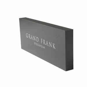 UV Printing Acrylic Logo Blocks | Signs & Branding Manufacturer 31 Etching Letter Insider Black Glass Block