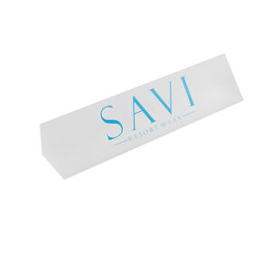 UV Printing Acrylic Logo Blocks | Signs & Branding Manufacturer 27 Triangle Frosted Matt Logo Signs