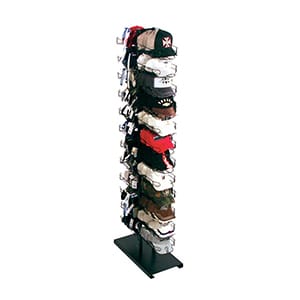 Double Sided 12 Layers Floor Standing Hat Tower