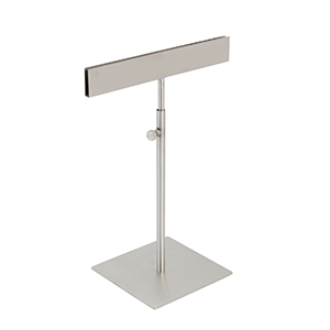 Double-Sided-Counter-Metal-Sign-Holder-With-Centered-Base