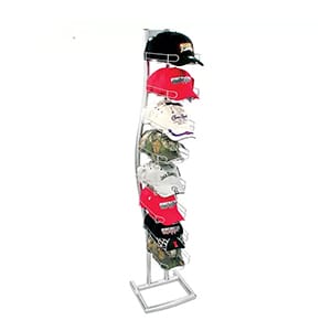 モダンなスタイルの野球帽スタンド