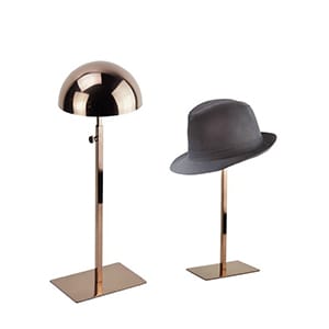 Porte casquette Support de chapeau Or Porte-chapeau De Baseball Avec Roues,  Porte-perruque De Sol Pour Plusieurs Perruques, Pour Placard, Vestiaire