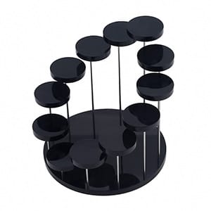 Multiple Round Plates Display Rack For Rings