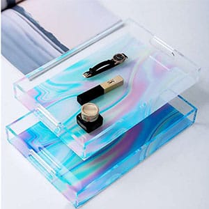 Modisches UV-Druck-Plexiglas-Tablett