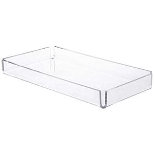 One Piece Tray with Open Corners