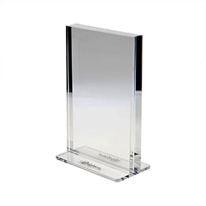 Azar Displays 7 x 5.5 Pedestal Sign Holder Stand