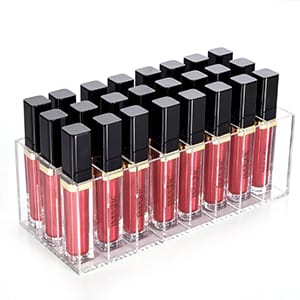 24 Cells Clear Acrylic Lip Gloss Drawer
