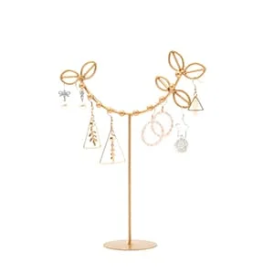 Gold T-type Earring Display Tree
