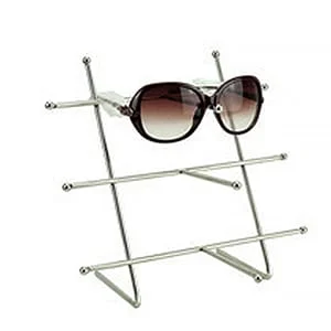 Estante de mesa de gafas de sol de metal de diseño simple