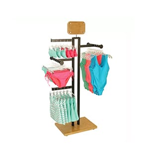 Swimwear Suits Display Rack For Sport Shops